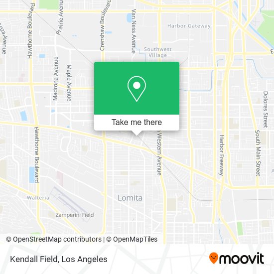 Mapa de Kendall Field