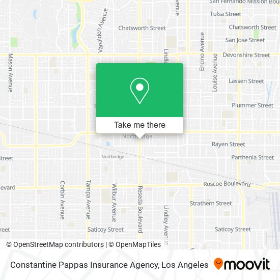 Constantine Pappas Insurance Agency map