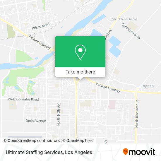 Ultimate Staffing Services map