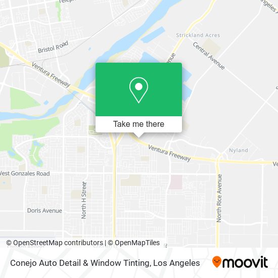 Conejo Auto Detail & Window Tinting map