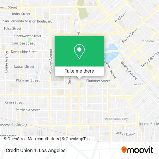 Credit Union 1 map