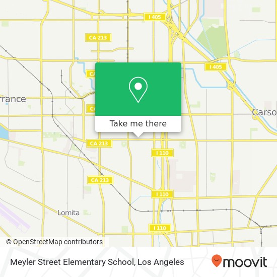 Meyler Street Elementary School map