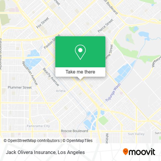 Jack Olivera Insurance map