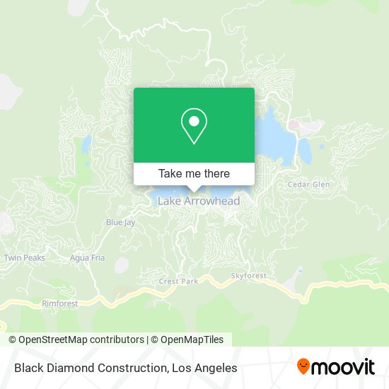 Black Diamond Construction map