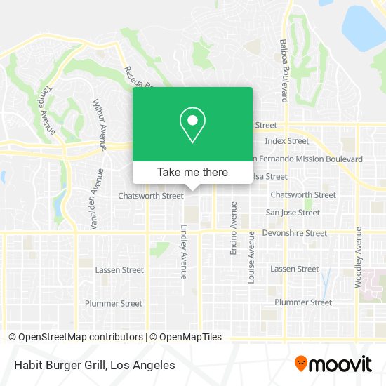 Mapa de Habit Burger Grill