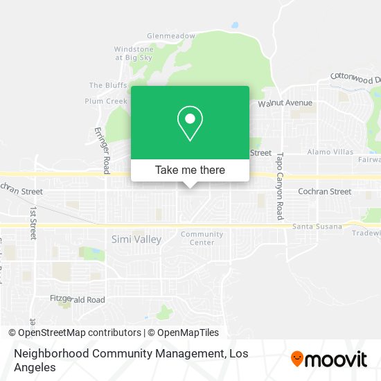 Neighborhood Community Management map