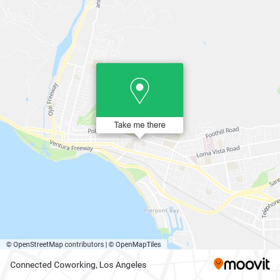 Mapa de Connected Coworking