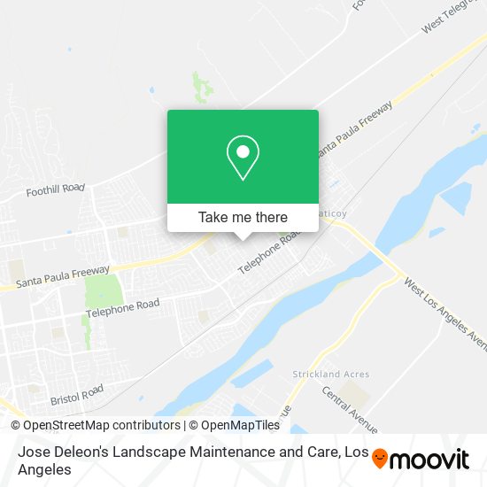 Jose Deleon's Landscape Maintenance and Care map