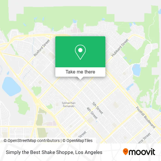 Mapa de Simply the Best Shake Shoppe