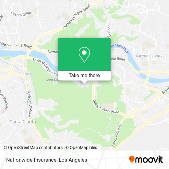 Mapa de Nationwide Insurance