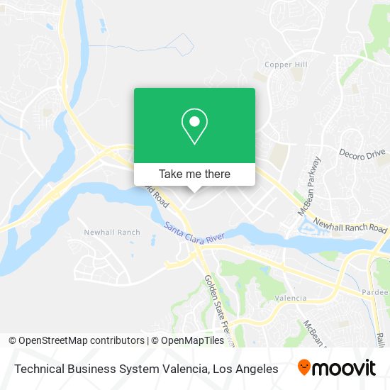 Technical Business System Valencia map