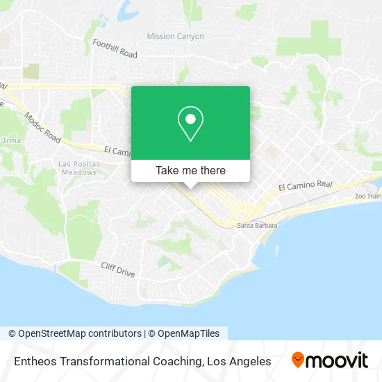 Entheos Transformational Coaching map