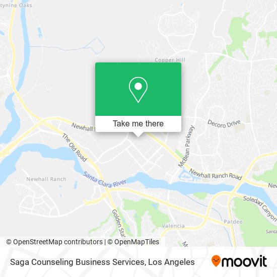 Saga Counseling Business Services map