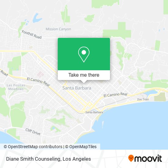 Diane Smith Counseling map