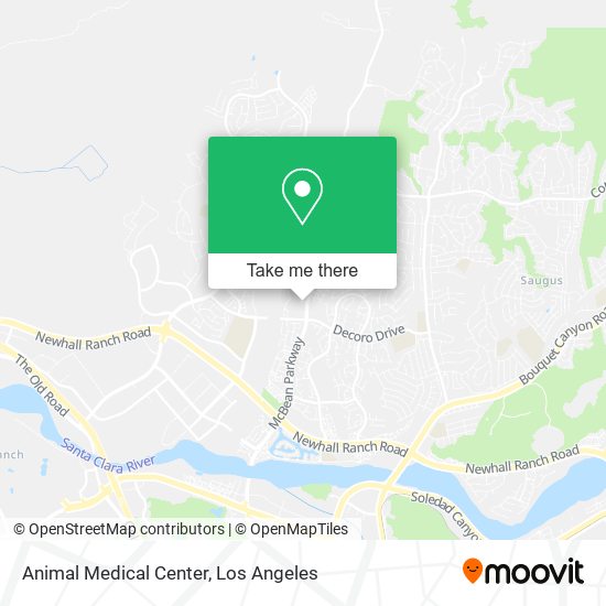 Mapa de Animal Medical Center