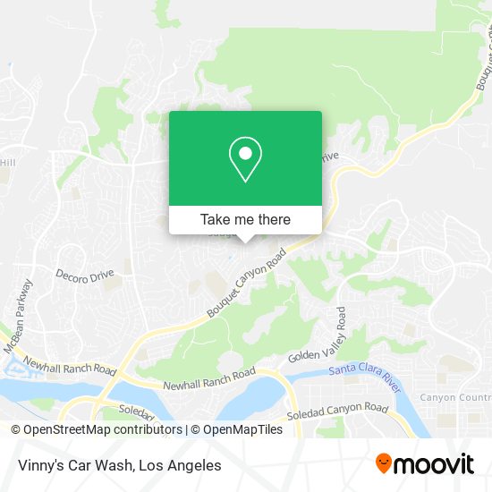 Mapa de Vinny's Car Wash