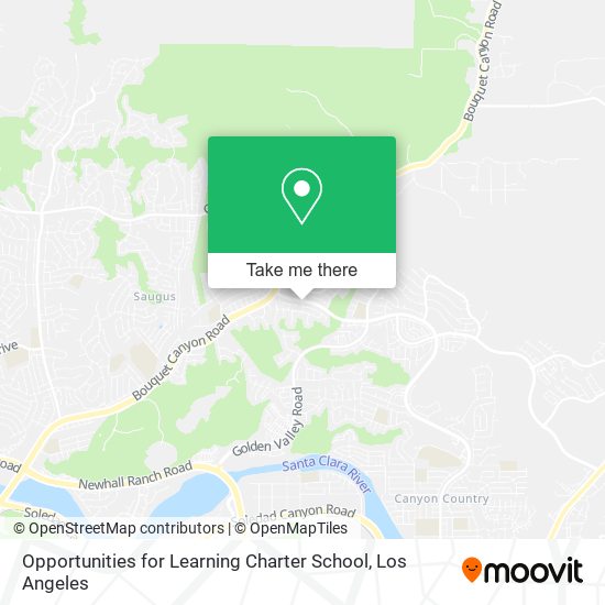 Opportunities for Learning Charter School map