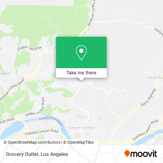 Mapa de Grocery Outlet