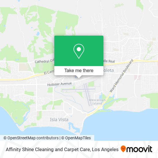 Affinity Shine Cleaning and Carpet Care map