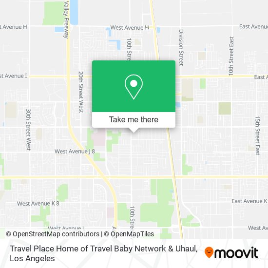 Mapa de Travel Place Home of Travel Baby Network & Uhaul