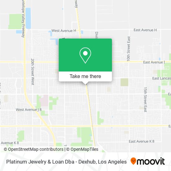 Platinum Jewelry & Loan Dba - Dexhub map