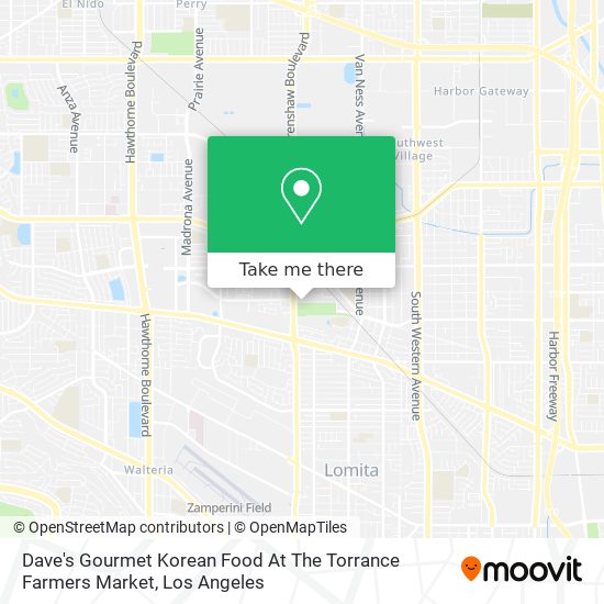 Dave's Gourmet Korean Food At The Torrance Farmers Market map