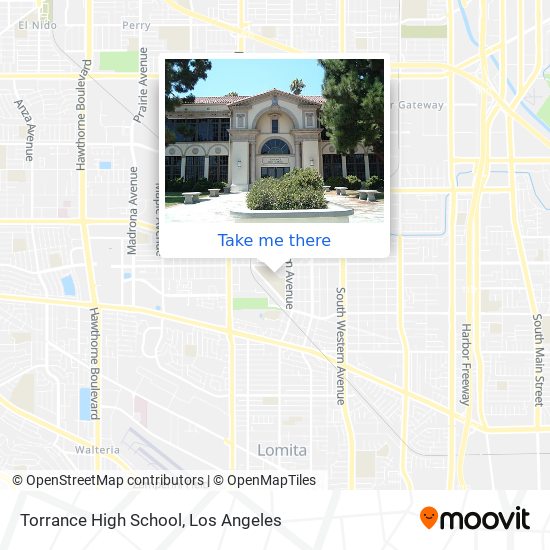 Mapa de Torrance High School