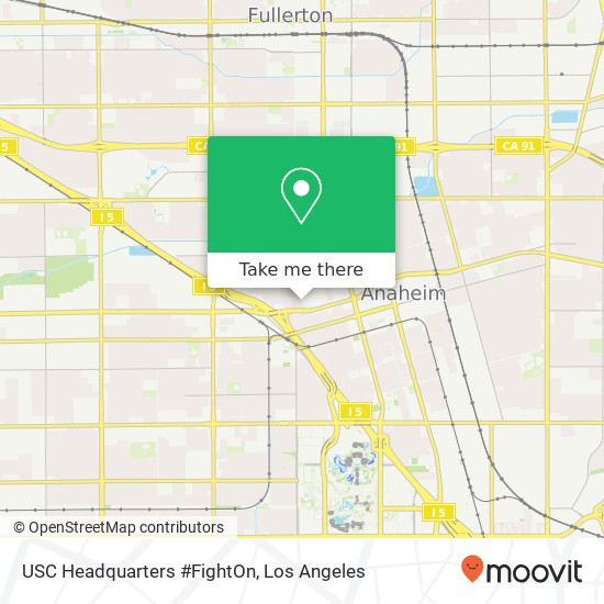 Mapa de USC Headquarters #FightOn