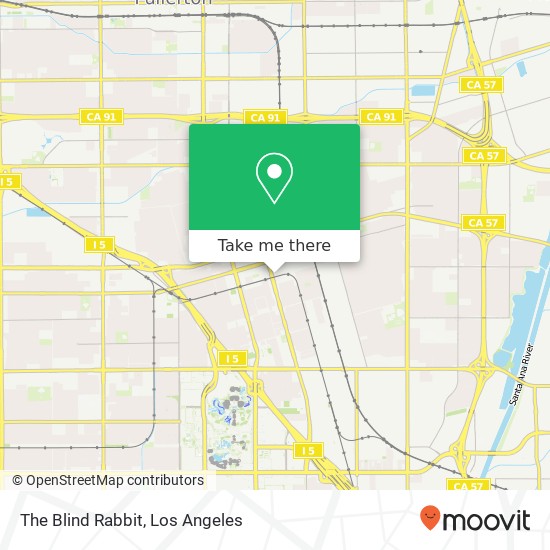 The Blind Rabbit map