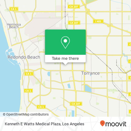 Mapa de Kenneth E Watts Medical Plaza