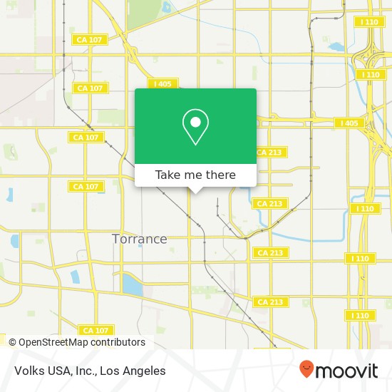 Volks USA, Inc. map