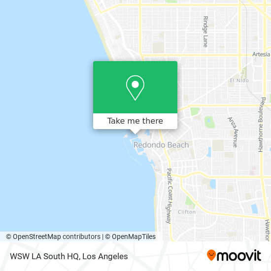 WSW LA South HQ map