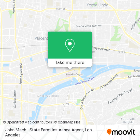John Mach - State Farm Insurance Agent map