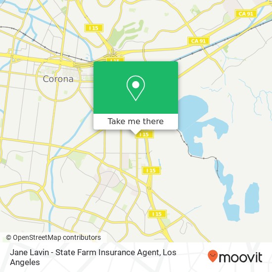 Jane Lavin - State Farm Insurance Agent map