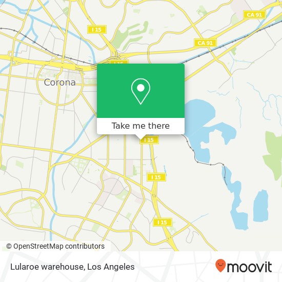 Mapa de Lularoe warehouse