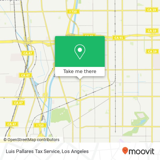 Mapa de Luis Pallares Tax Service