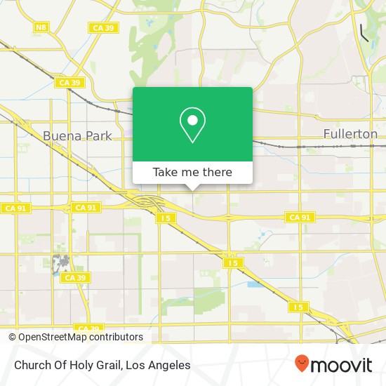 Church Of Holy Grail map