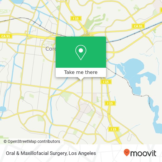 Mapa de Oral & Maxillofacial Surgery