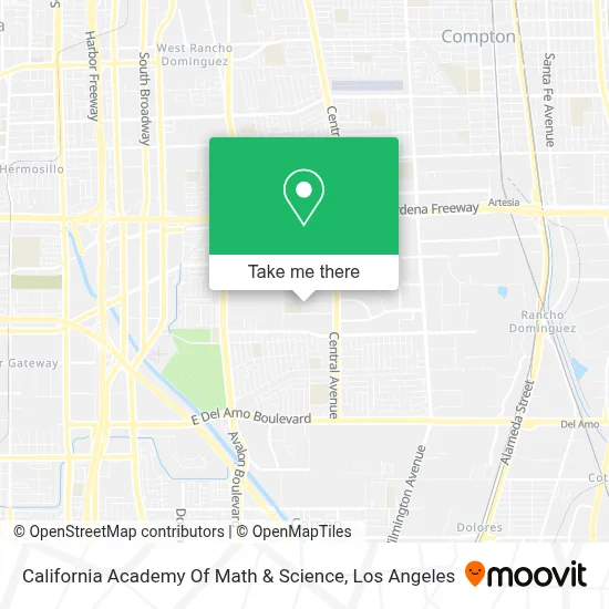 California Academy Of Math & Science map