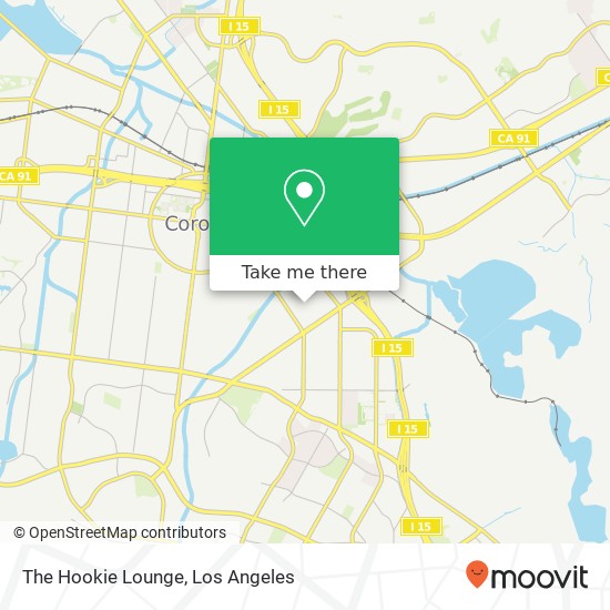 The Hookie Lounge map