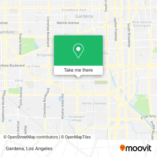 Gardena map