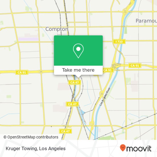 Mapa de Kruger Towing