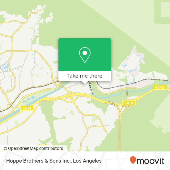 Mapa de Hoppe Brothers & Sons Inc.