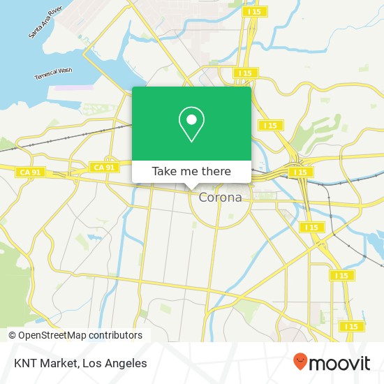 Mapa de KNT Market