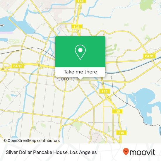 Mapa de Silver Dollar Pancake House