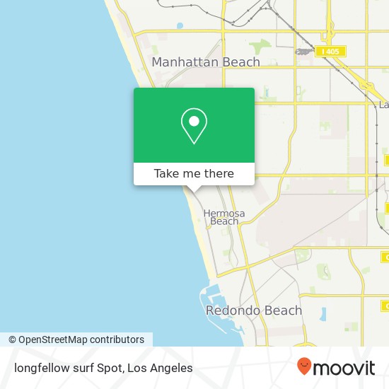 longfellow surf Spot map
