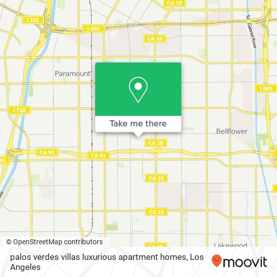 Mapa de palos verdes villas luxurious apartment homes