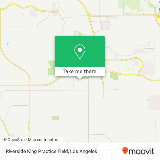 Mapa de Riverside King Practice Field