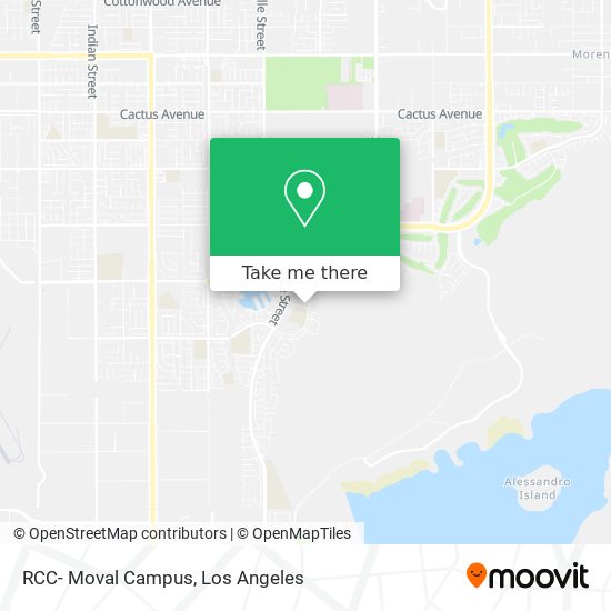 RCC- Moval Campus map