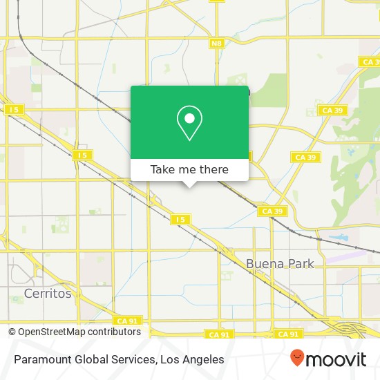 Paramount Global Services map